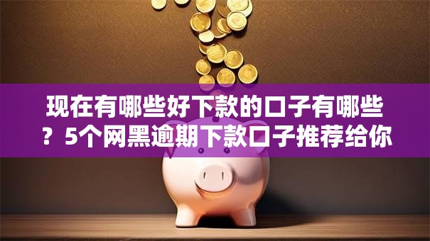 现在有哪些好下款的口子有哪些？5个网黑逾期下款口子推荐给你