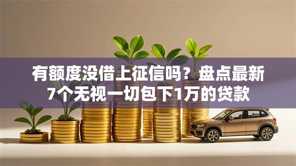 有额度没借上征信吗？盘点最新7个无视一切包下1万的贷款