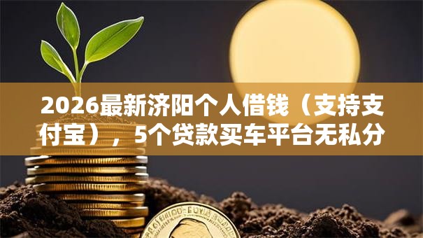 2026最新济阳个人借钱（支持支付宝），5个贷款买车平台无私分享