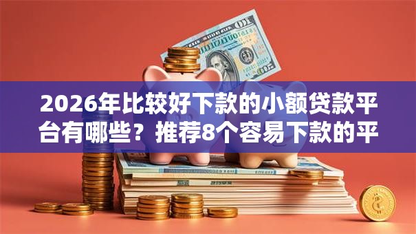 2026年比较好下款的小额贷款平台有哪些？推荐8个容易下款的平台