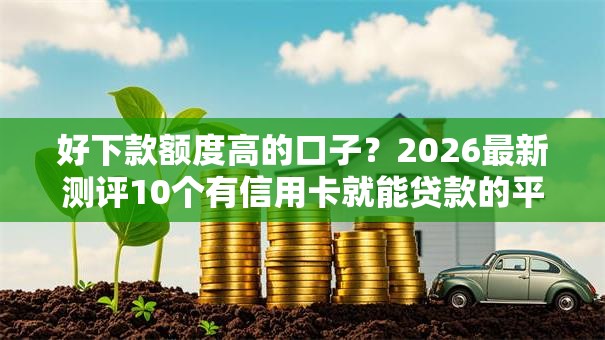好下款额度高的口子？2026最新测评10个有信用卡就能贷款的平台