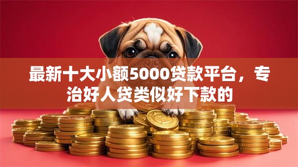 最新十大小额5000贷款平台，专治好人贷类似好下款的