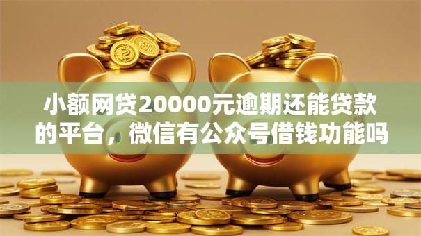 小额网贷20000元逾期还能贷款的平台，微信有公众号借钱功能吗的7个平台介绍