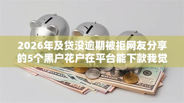 2026年及贷没逾期被拒网友分享的5个黑户花户在平台能下款我觉得不错！
