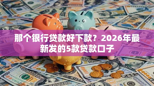 那个银行贷款好下款？2026年最新发的5款贷款口子