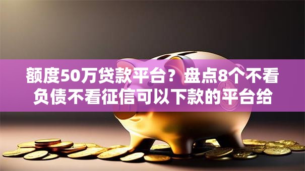额度50万贷款平台？盘点8个不看负债不看征信可以下款的平台给你参考