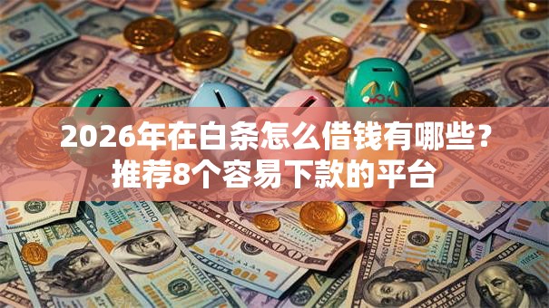 2026年在白条怎么借钱有哪些？推荐8个容易下款的平台