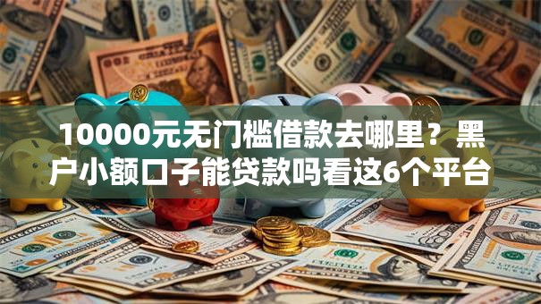 10000元无门槛借款去哪里？黑户小额口子能贷款吗看这6个平台