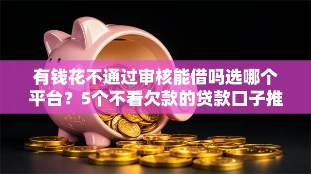 有钱花不通过审核能借吗选哪个平台？5个不看欠款的贷款口子推荐
