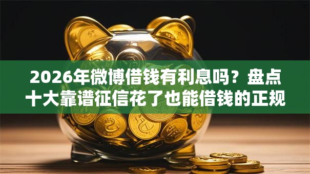 2026年微博借钱有利息吗?盘点十大靠谱征信花了也能借钱的正规平台 2026年微博借钱有利息吗?盘点十大靠谱征信花了也能借钱的正规平台