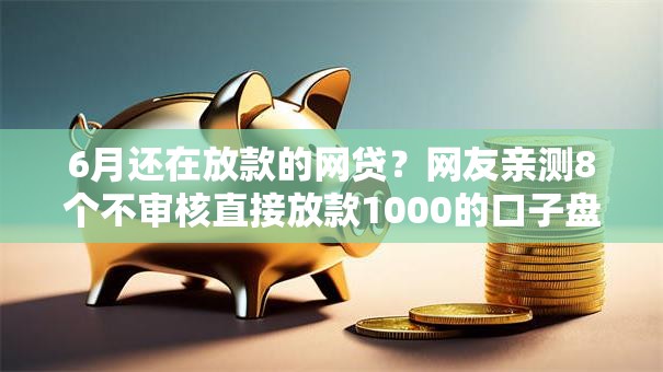 6月还在放款的网贷？网友亲测8个不审核直接放款1000的口子盘点