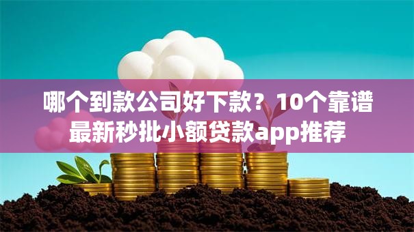 哪个到款公司好下款？10个靠谱最新秒批小额贷款app推荐