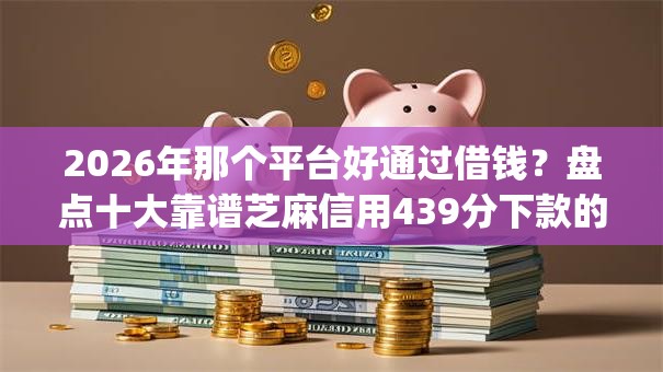 2026年那个平台好通过借钱？盘点十大靠谱芝麻信用439分下款的app