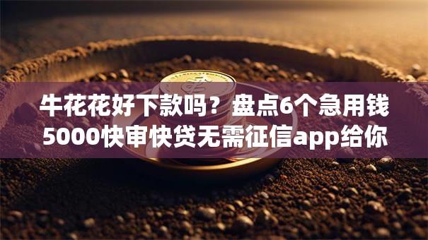 牛花花好下款吗?盘点6个急用钱5000快审快贷无需征信app给你参考 牛花花好下款吗?盘点6个急用钱5000快审快贷无需征信app给你参考