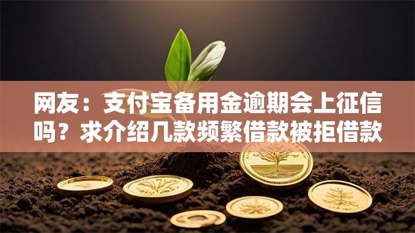 网友:支付宝备用金逾期会上征信吗?求介绍几款频繁借款被拒借款平台还可以借 网友:支付宝备用金逾期会上征信吗?求介绍几款频繁借款被拒借款平台还可以借