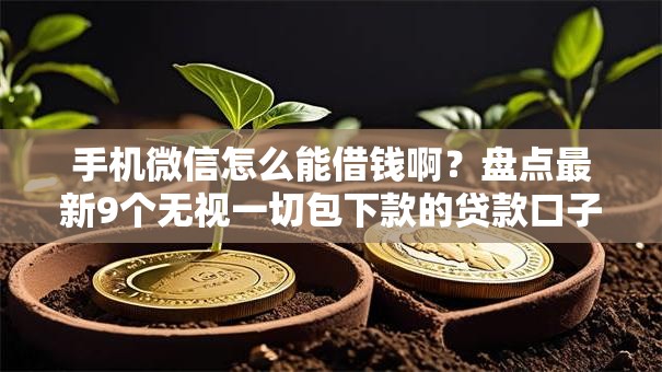 手机微信怎么能借钱啊?盘点最新9个无视一切包下款的贷款口子 手机微信怎么能借钱啊?盘点最新9个无视一切包下款的贷款口子