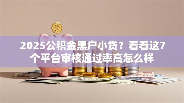 2025公积金黑户小贷？看看这7个平台审核通过率高怎么样