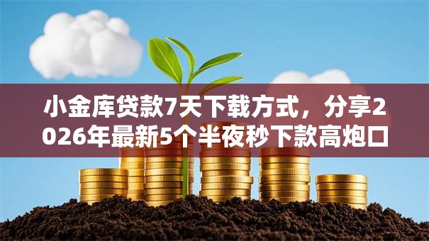 小金库贷款7天下载方式，分享2026年最新5个半夜秒下款高炮口子