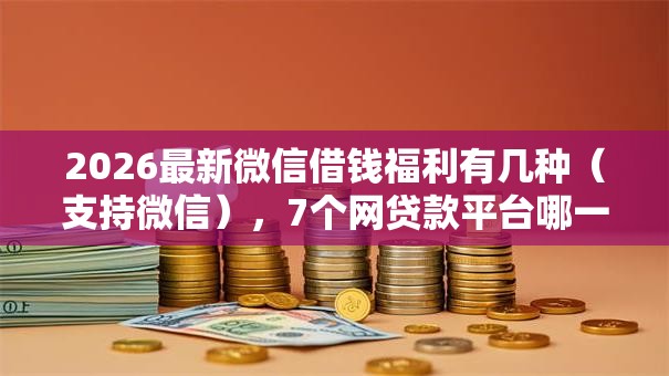 2026最新微信借钱福利有几种（支持微信），7个网贷款平台哪一个好借钱无私分享