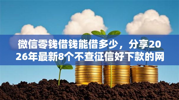 微信零钱借钱能借多少，分享2026年最新8个不查征信好下款的网贷平台