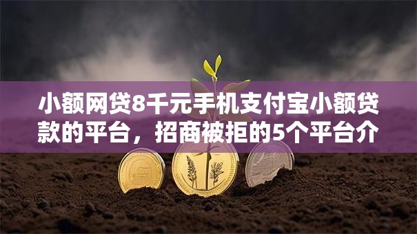 小额网贷8千元手机支付宝小额贷款的平台，招商被拒的5个平台介绍