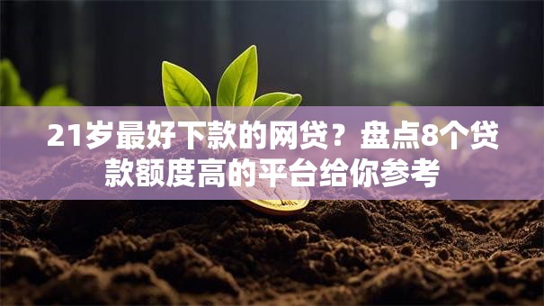 21岁最好下款的网贷?盘点8个贷款额度高的平台给你参考 21岁最好下款的网贷?盘点8个贷款额度高的平台给你参考