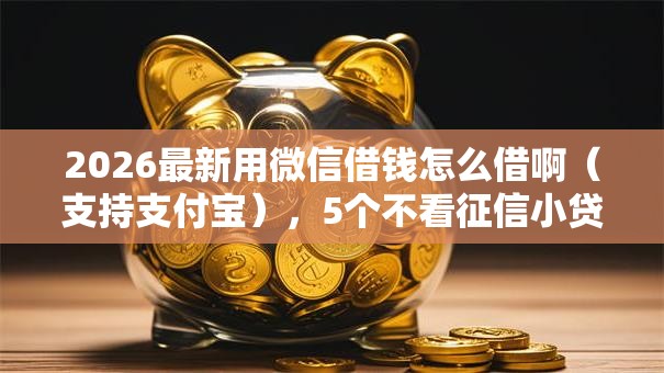 2026最新用微信借钱怎么借啊(支持支付宝),5个不看征信小贷口子无私分享 2026最新用微信借钱怎么借啊(支持支付宝),5个不看征信小贷口子无私分享