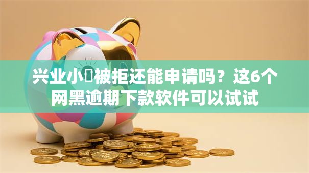 兴业小鯊被拒还能申请吗？这6个网黑逾期下款软件可以试试