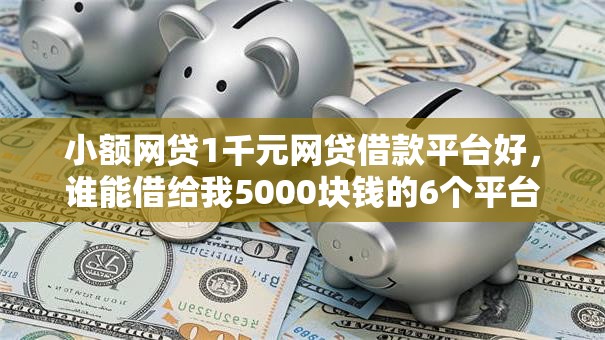 小额网贷1千元网贷借款平台好，谁能借给我5000块钱的6个平台介绍