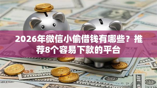 2026年微信小偷借钱有哪些？推荐8个容易下款的平台