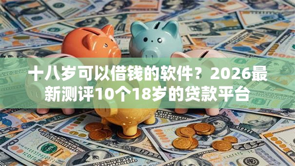 十八岁可以借钱的软件？2026最新测评10个18岁的贷款平台
