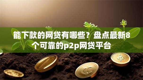 能下款的网贷有哪些？盘点最新8个可靠的p2p网贷平台