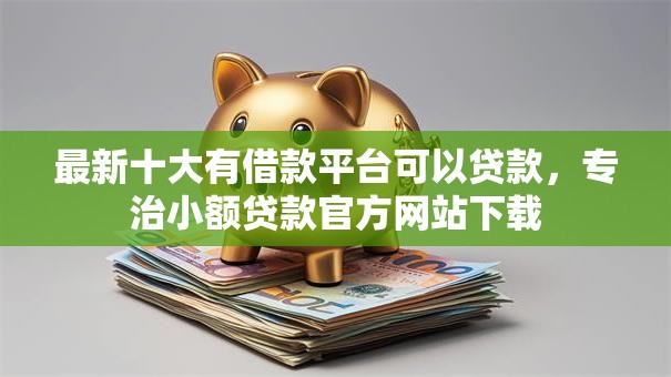最新十大有借款平台可以贷款，专治小额贷款官方网站下载
