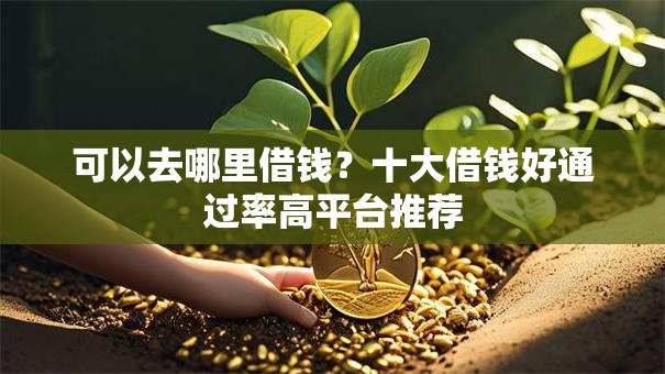 可以去哪里借钱？十大借钱好通过率高平台推荐