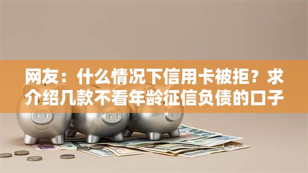 网友：什么情况下信用卡被拒？求介绍几款不看年龄征信负债的口子