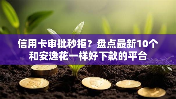 信用卡审批秒拒?盘点最新10个和安逸花一样好下款的平台 信用卡审批秒拒?盘点最新10个和安逸花一样好下款的平台