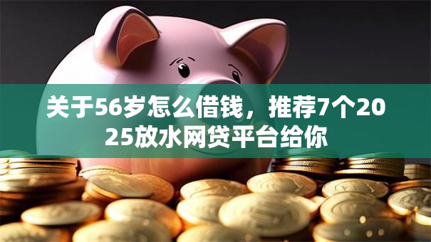 关于56岁怎么借钱，推荐7个2025放水网贷平台给你