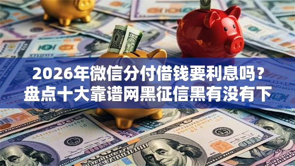 2026年微信分付借钱要利息吗？盘点十大靠谱网黑征信黑有没有下款的口子