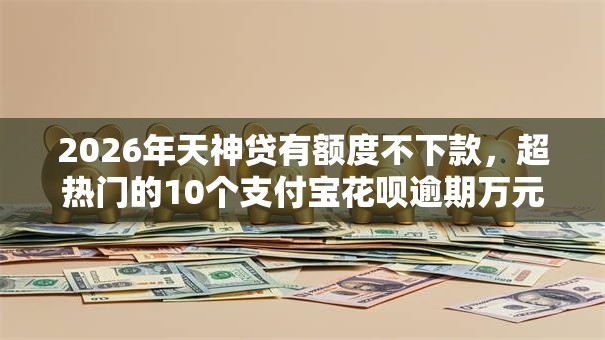 2026年天神贷有额度不下款，超热门的10个支付宝花呗逾期万元快速贷款口子推荐