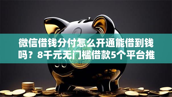 微信借钱分付怎么开通能借到钱吗？8千元无门槛借款5个平台推荐