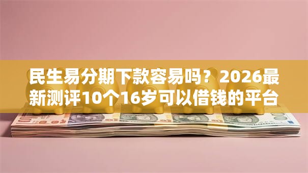 民生易分期下款容易吗？2026最新测评10个16岁可以借钱的平台