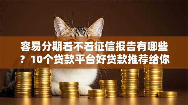 容易分期看不看征信报告有哪些?10个贷款平台好贷款推荐给你 容易分期看不看征信报告有哪些?10个贷款平台好贷款推荐给你