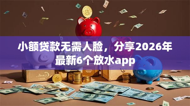小额贷款无需人脸，分享2026年最新6个放水app