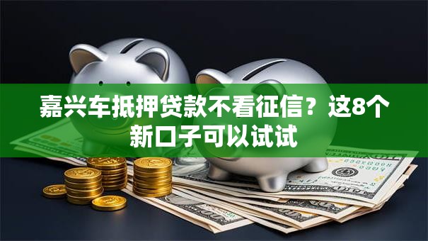 嘉兴车抵押贷款不看征信？这8个新口子可以试试