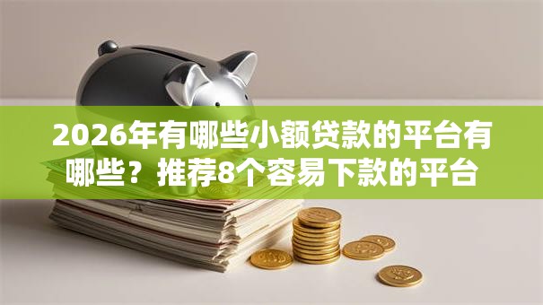 2026年有哪些小额贷款的平台有哪些?推荐8个容易下款的平台 2026年有哪些小额贷款的平台有哪些?推荐8个容易下款的平台