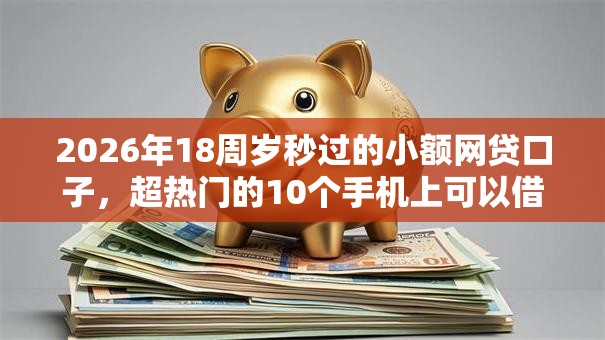 2026年18周岁秒过的小额网贷口子，超热门的10个手机上可以借钱的口子推荐