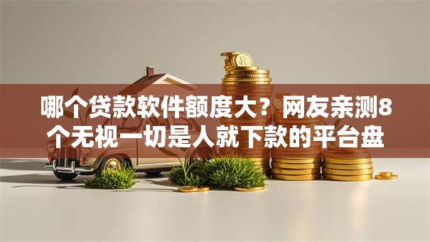 哪个贷款软件额度大？网友亲测8个无视一切是人就下款的平台盘点