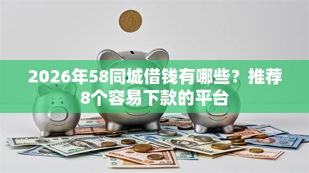 2026年58同城借钱有哪些？推荐8个容易下款的平台