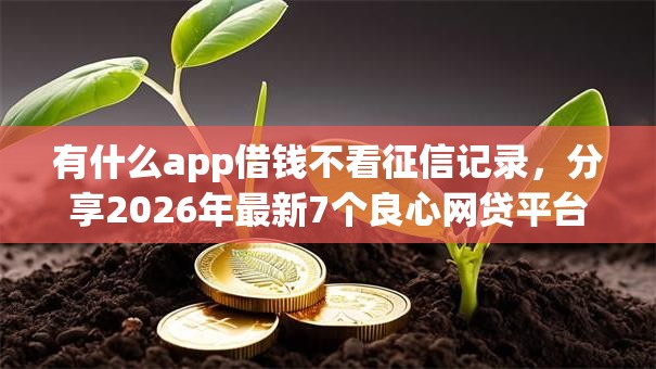 有什么app借钱不看征信记录,分享2026年最新7个良心网贷平台哪些好 有什么app借钱不看征信记录,分享2026年最新7个良心网贷平台哪些好