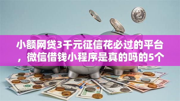 小额网贷3千元征信花必过的平台，微信借钱小程序是真的吗的5个平台介绍